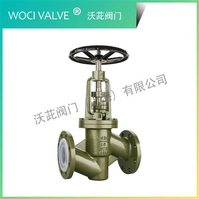 J41F46 襯氟截止閥