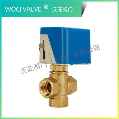 VA-7010 黃銅電動(dòng)二通閥電動(dòng)三通閥