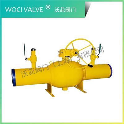 Q367F Double Discharge Welded Ball Valve