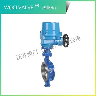 D973H/Y Electric wafer flange hard seal butterfly valve