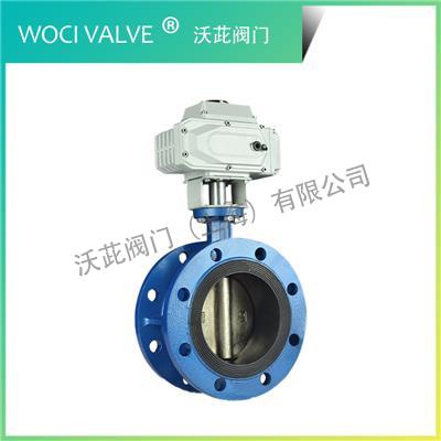 D941X Electric Flanged Soft Seal Butterfly Valve